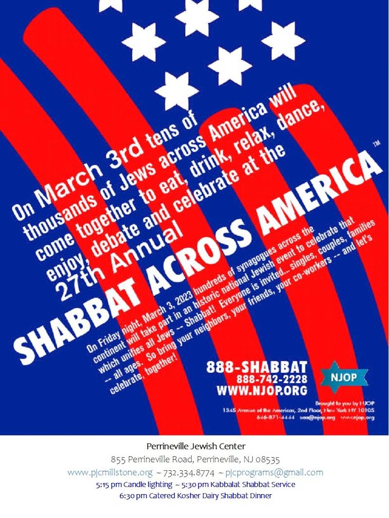 Banner Image for Shabbat Across America at PJC